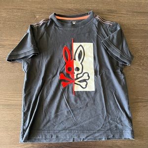 Psycho Bunny boys tee, embroidered detail. S 7/8
